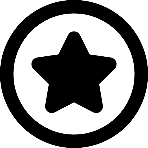 Rating favorite signs shapes icon