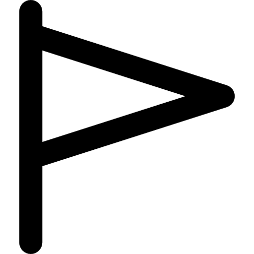 Flag nation peace flag icon