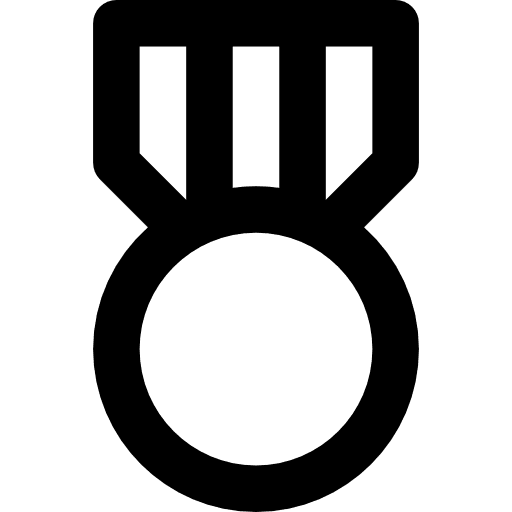 Medal award reward emblem icon