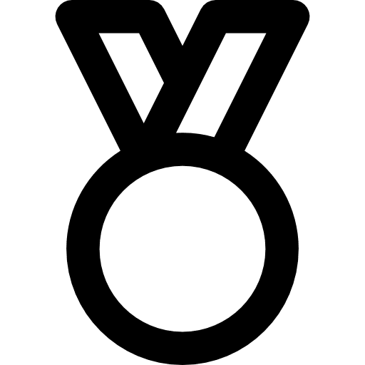 Medal emblem award badge icon