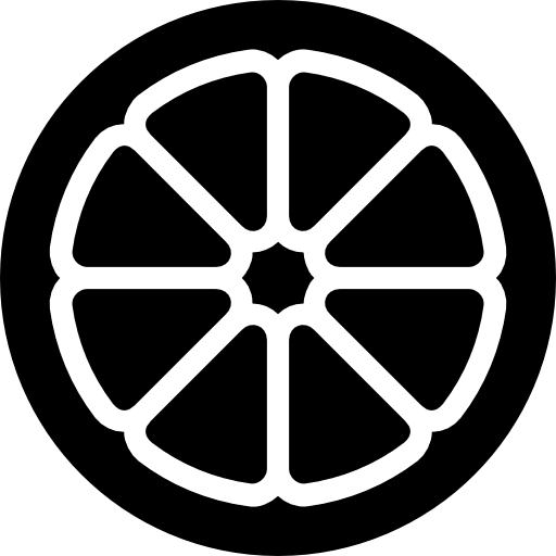 Orange food diet healthy food icon