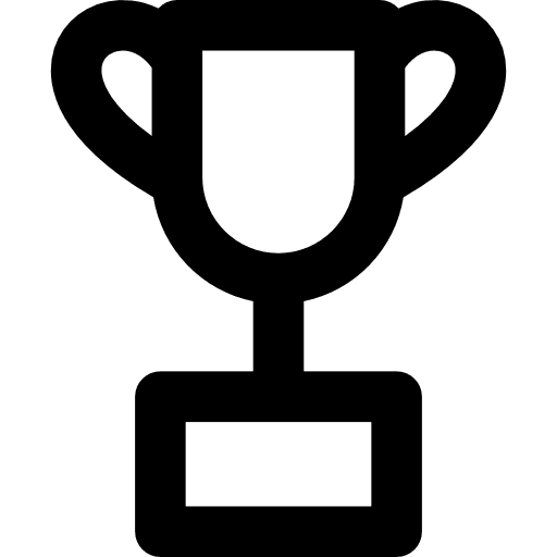 Trophy cup winner trophy icon