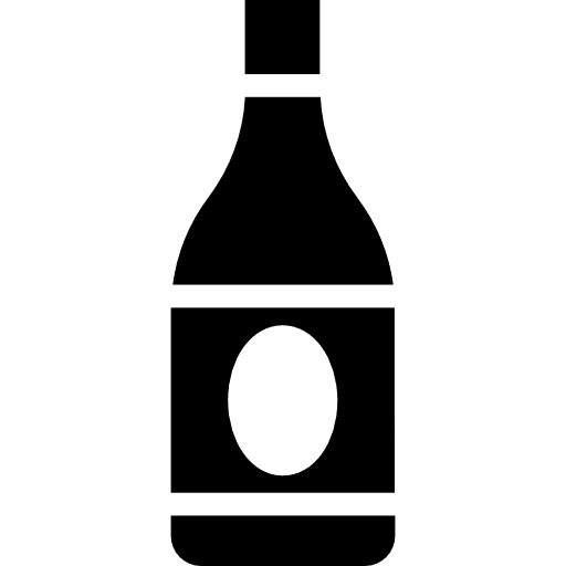 Champagne champagne bottle food icon