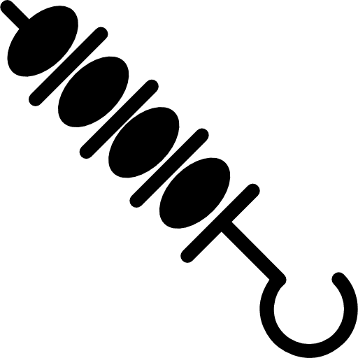 Brochette food barbecue brochette icon