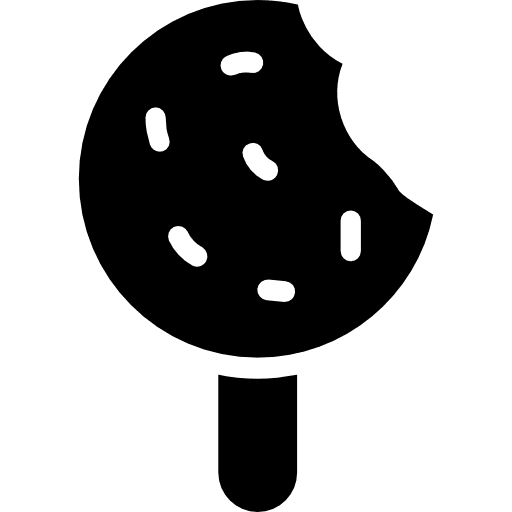 Lollipop sweet stick food icon