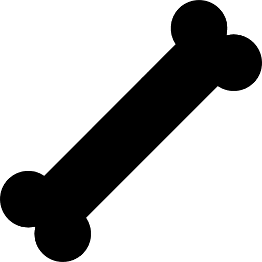 Bone bone health care medical icon