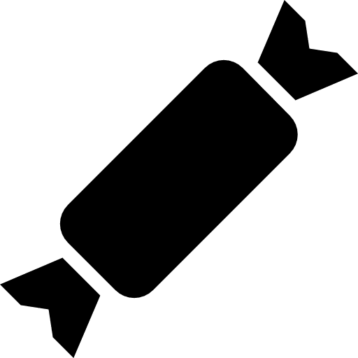 Candy dessert toffee candy icon