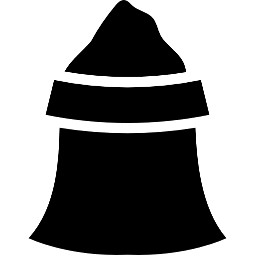 Flour jar cereals canister icon