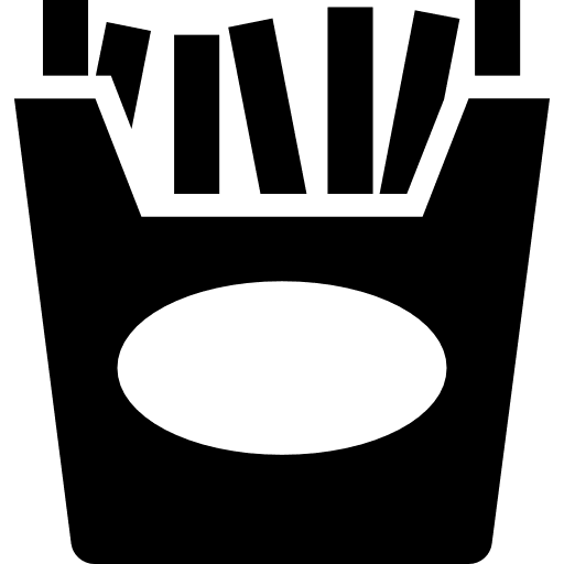 French fries fast food french fries potatoes icon