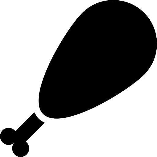 Chicken leg turkey food roast chicken icon