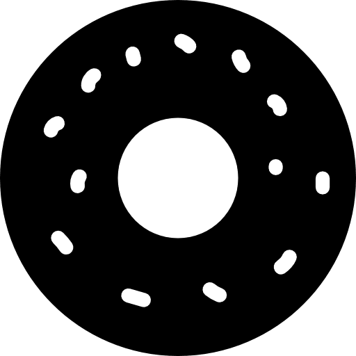 Doughnut food dessert sugar icon