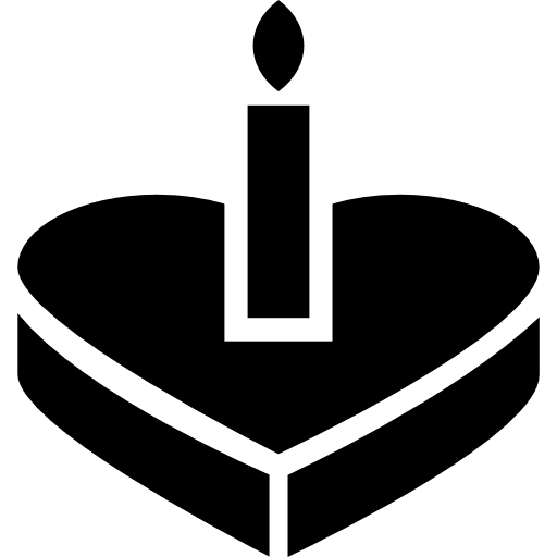 Cake romantic romanticism cake icon