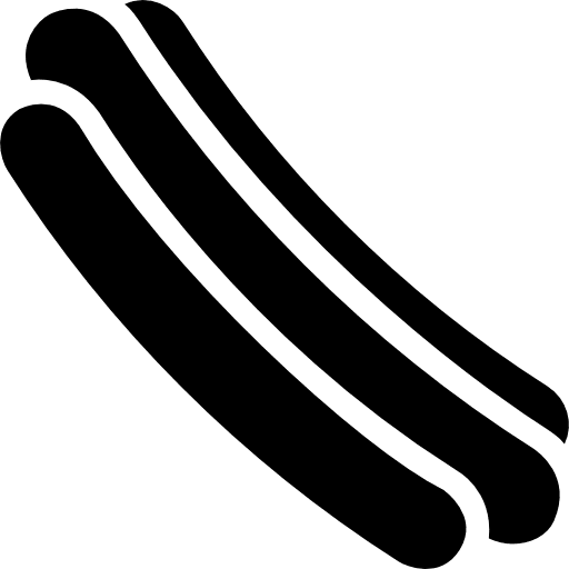 Hot dog fast food sausage junk food icon