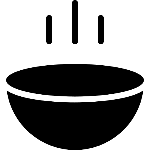 Soup food bowls soup icon