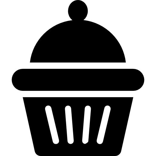 Cupcake muffin sweet dessert icon