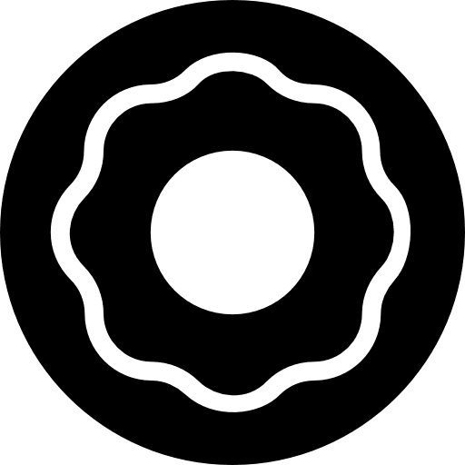 Doughnut sweet sugar food icon