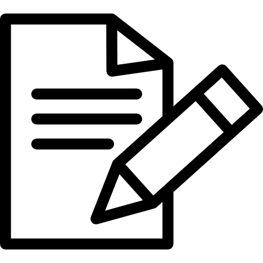 Exam education exam document icon