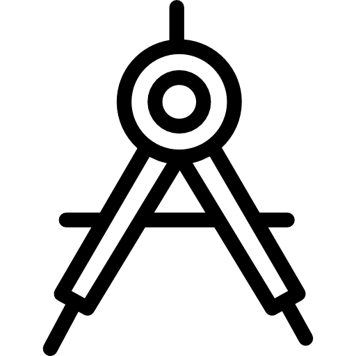 Compass compass tools and utensils draw icon