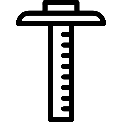 Ruler fitness miscellaneous tools and utensils icon