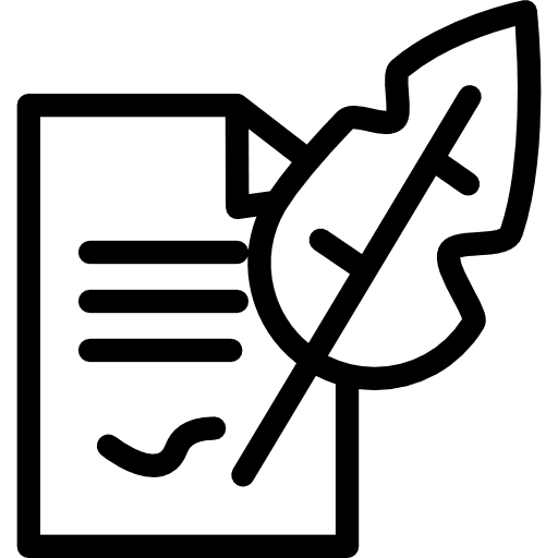 Quill education write quill icon