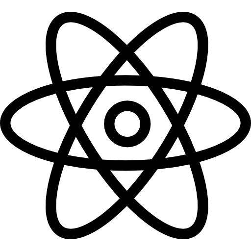 Science nuclear education electron icon