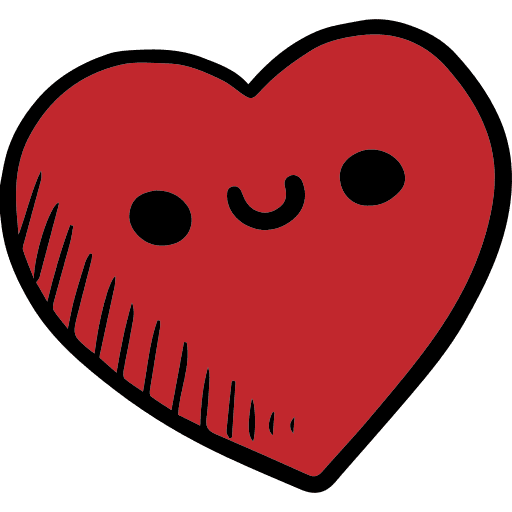 Heart love girly icons romance icon