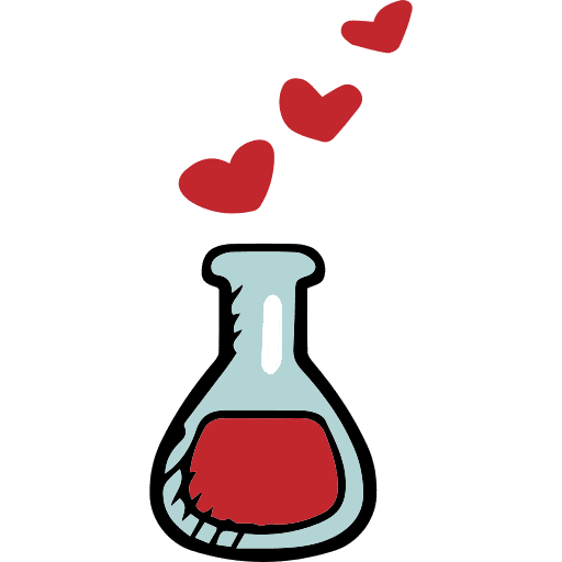 Chemistry chemistry valentines day chemical icon