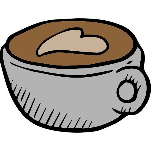 Coffee food tea cup mug icon