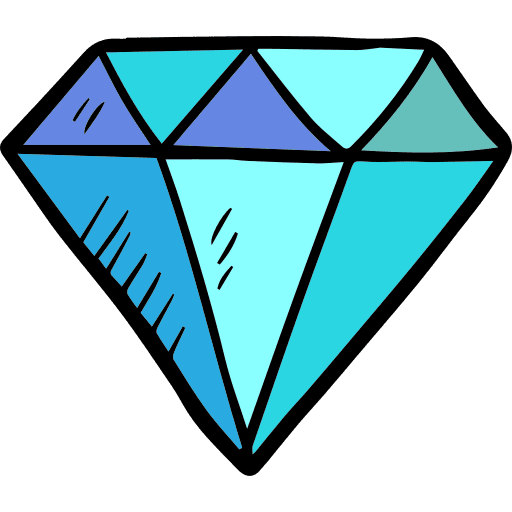 Diamond wealth jewelry diamonds icon