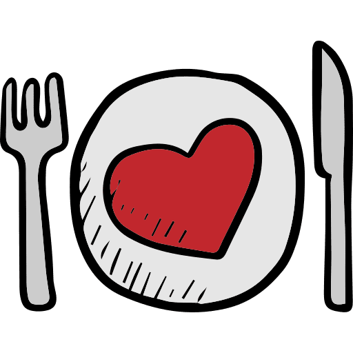 Dish restaurant dish tools and utensils icon