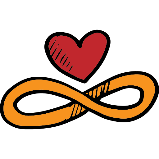 Love valentines day lovely romanticism icon