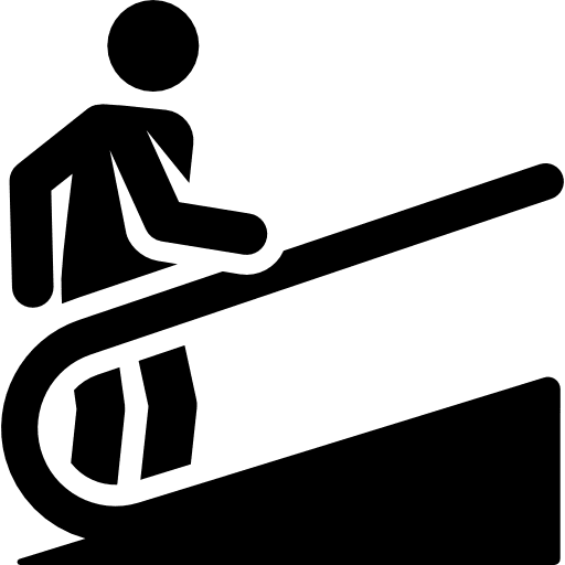 Escalator humanpictos escalator people icon