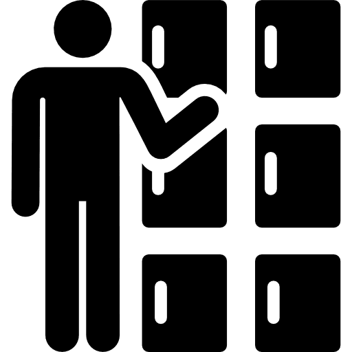 Lockers lockers humanpictos closet icon