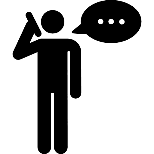 Phone call phone call people humanpictos icon