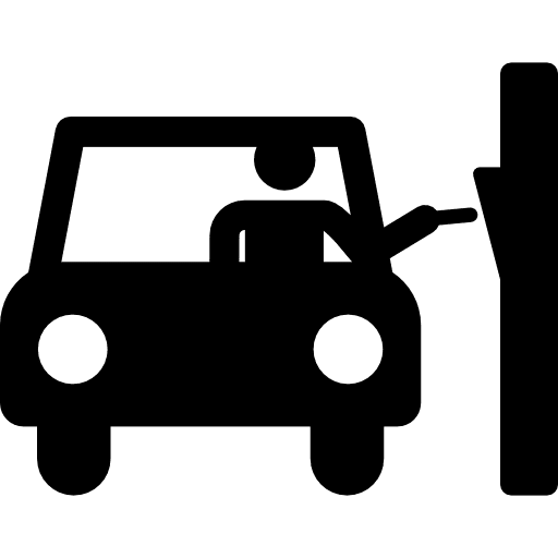 Parking people humanpictos car icon