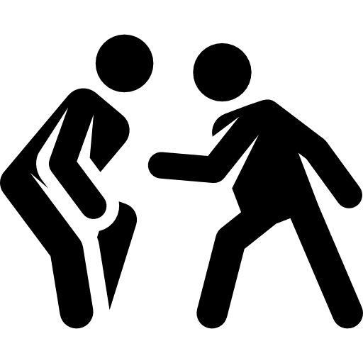 Fighting fighting humanpictos abuse icon