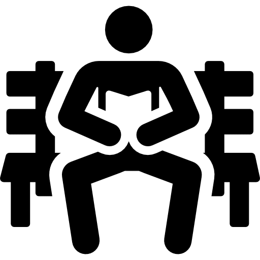 Reading reading humanpictos people icon