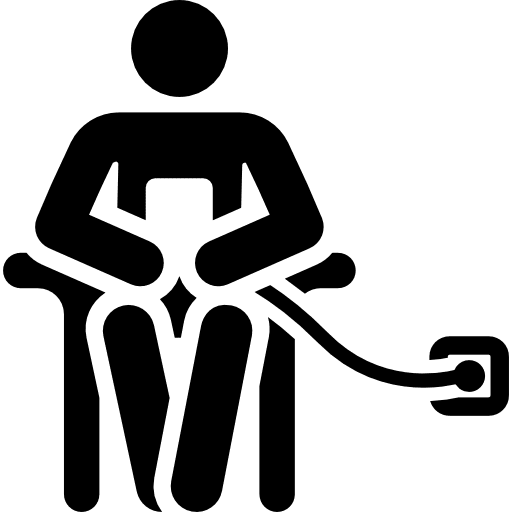 Charging charging people humanpictos icon