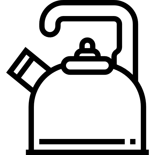 Kettle tools and utensils food kettle icon