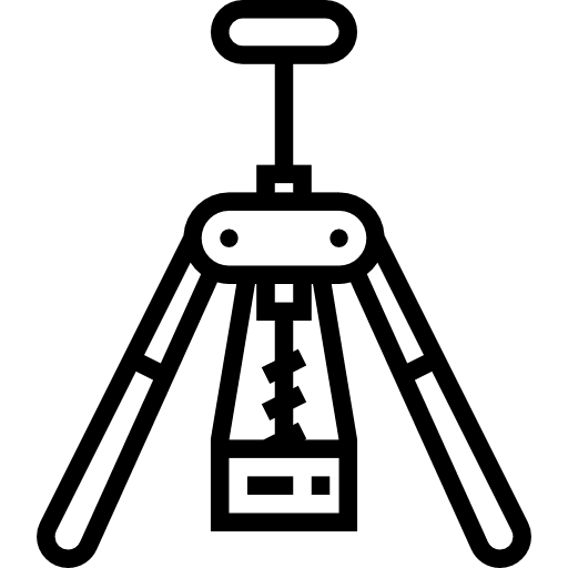 Opener opener food and restaurant corkscrew icon