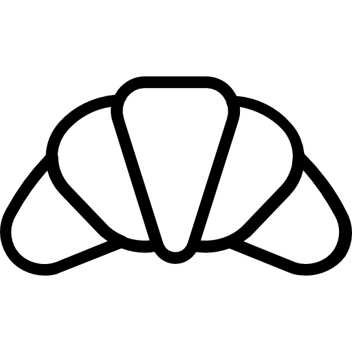 Croissant croissants bakery french icon