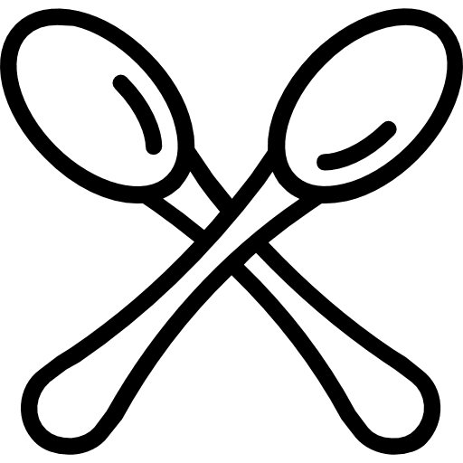 Spoon spoon food and restaurant cutlery icon