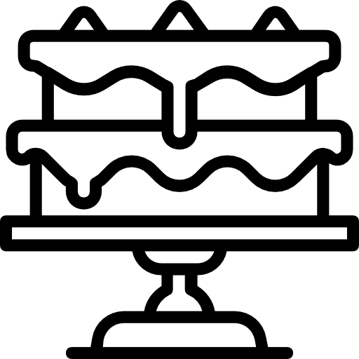 Cake food bakery dessert icon