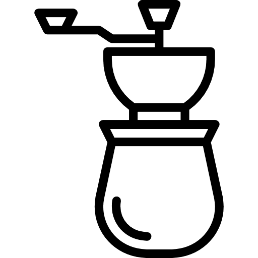 Grinder mill food kitchen icon