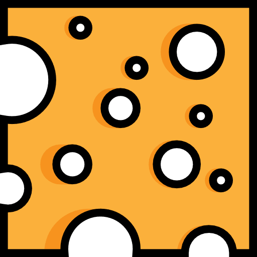 Cheese milky food protein icon