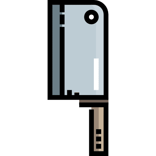 Cleaver tools and utensils cleaver kitchen tools icon
