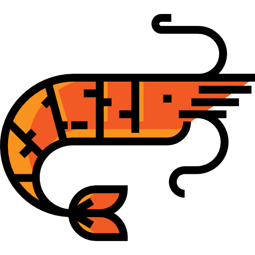 Shrimp shrimp seafood animal icon