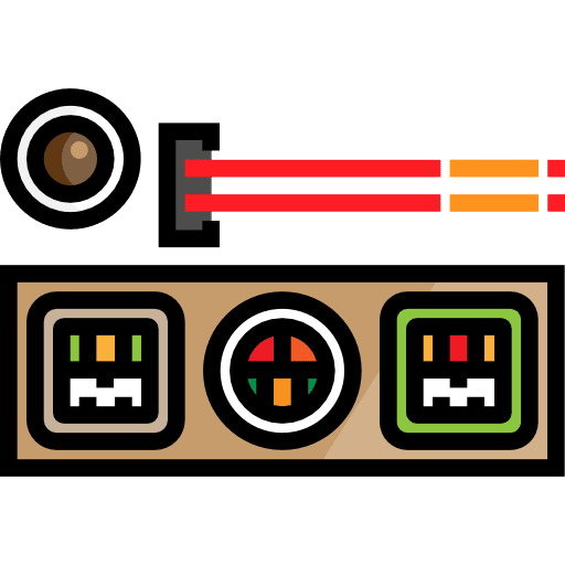 Sushi maki food chopsticks icon