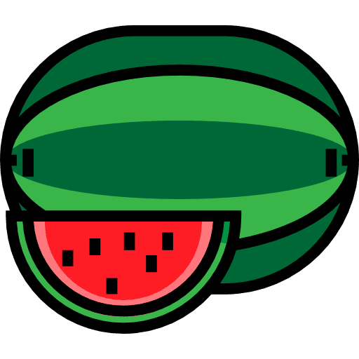 Watermelon organic watermelon diet icon