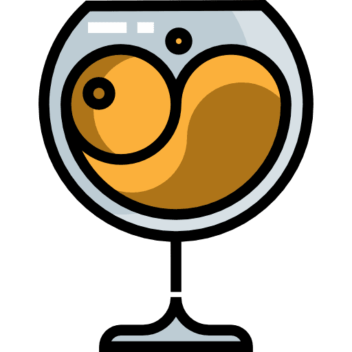 Wine glass alcoholic drink alcohol cup icon